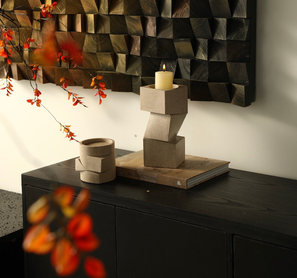 The Apex Balance Candle Holder Home Decor