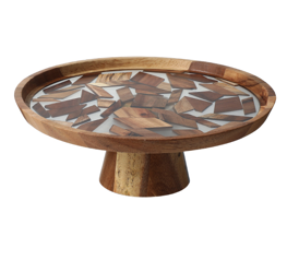 The Kintsugi Pedestal Tray Home Decor