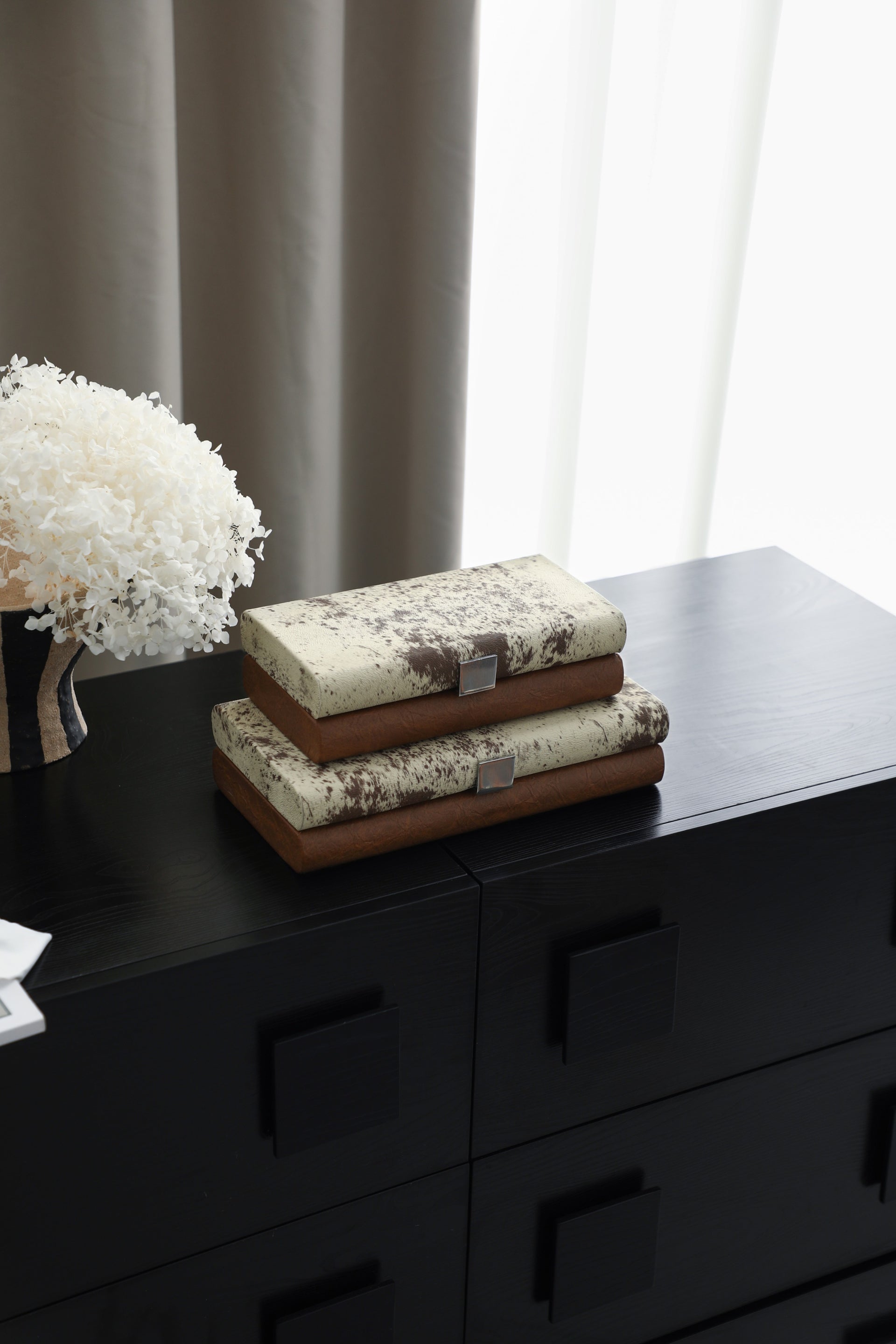 The Woven Obsidian Keeper Box Home Decor