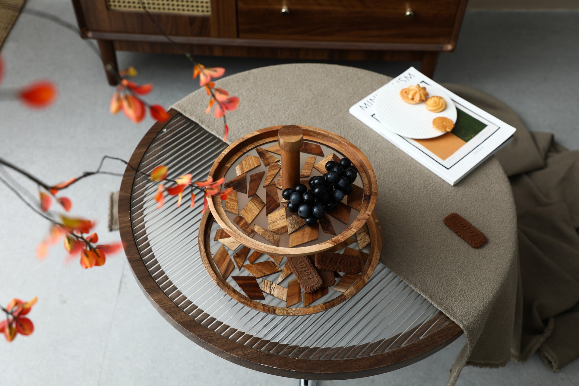 Harmony Mosaic Serving Tray Home Decor