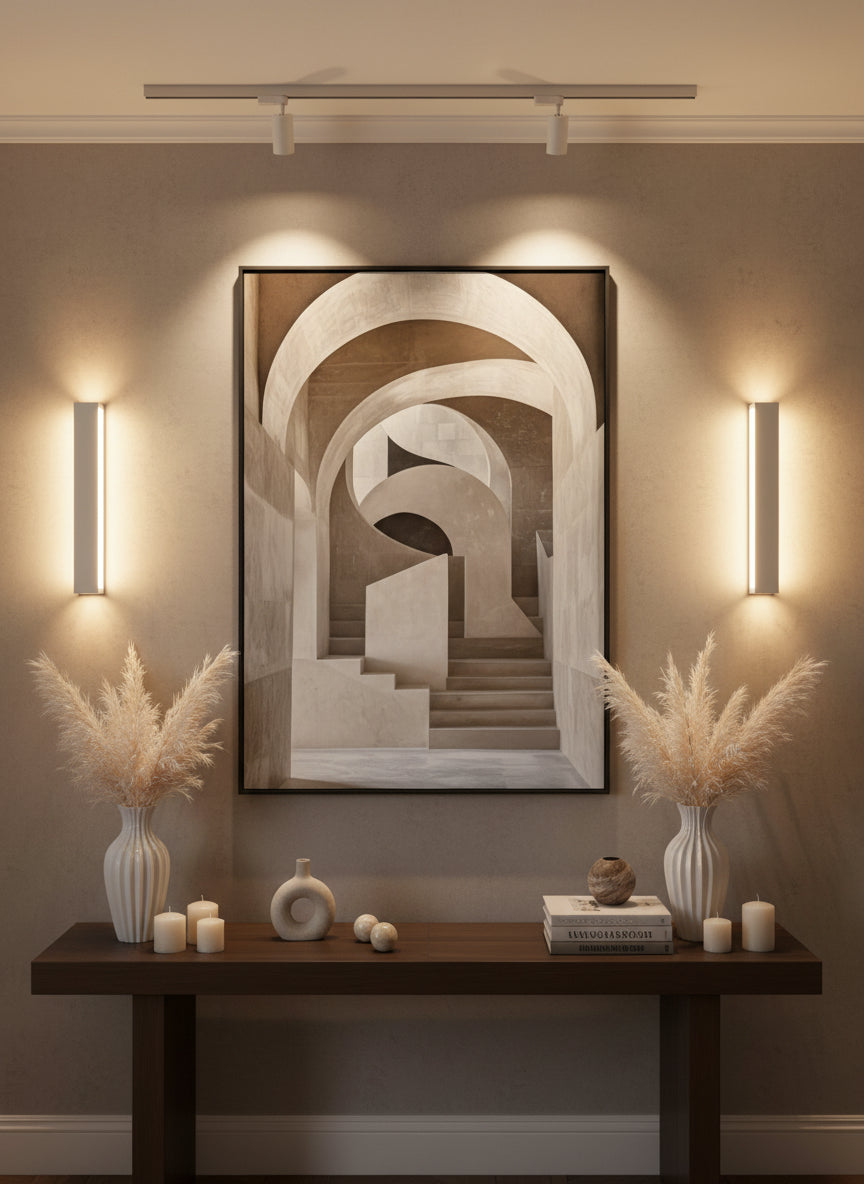 The Ethereal Flow Canvas Wall Art Home Decor