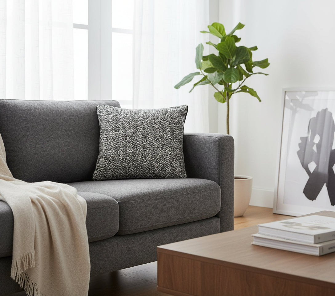 The 'Riverstone Weave' Accent Pillow Home Decor