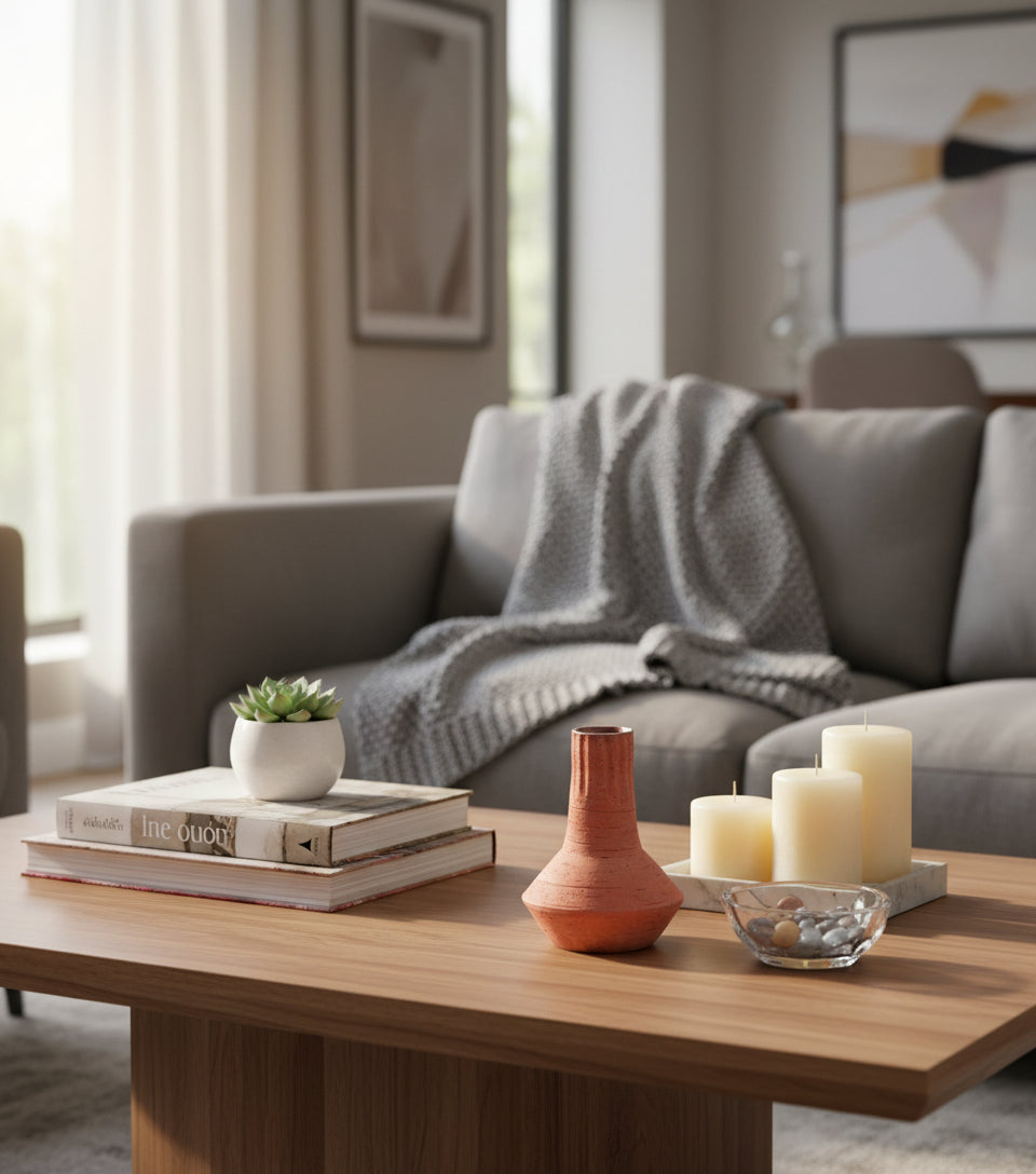 The Terracotta Echo Small Vase Home Decor