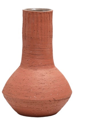 The Terracotta Echo Vase Home Decor